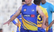 Chennai: Chennai Super Kings (CSK) player Michael Hussey during a practice session for the upcoming IPL matches in Chennai on April 8, 2015. (Photo: IANS)