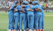 Team India takes the field
