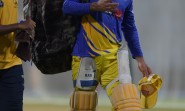 Chennai: Chennai Super Kings (CSK) captain MS Dhoni during a practice session for the upcoming IPL matches in Chennai on April 8, 2015. (Photo: IANS)