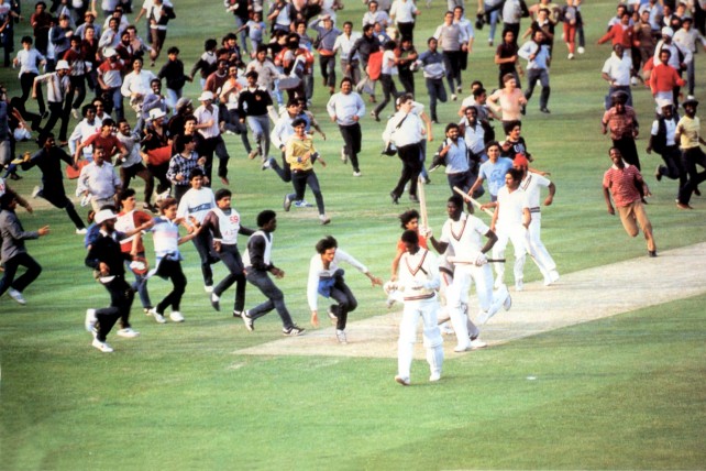 World Cup 1983 crowd