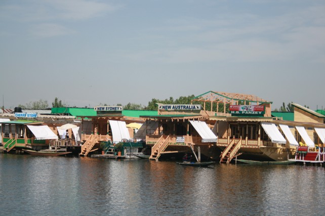 The array of houseboats on the Dal Lake front in Srinagar. Inside the houseboat. Surprising array of creature comforts. Image source: E Jayakrishnan