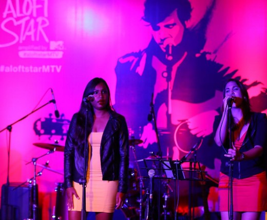 Aloft hotel's in-house music talent Heart-to-Heart