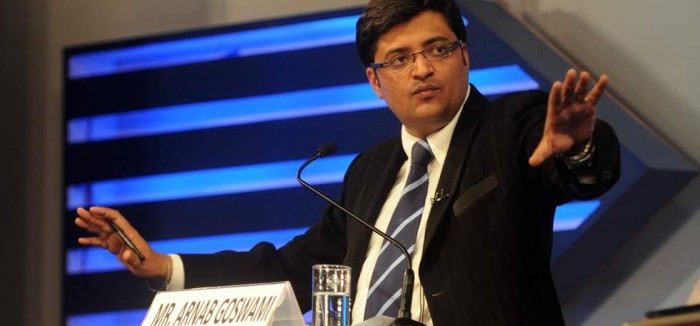 Arnab Goswami, Times Now Editor-in-Chief. Source: mensxp