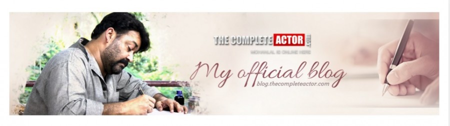 Mohanlal often airs his views on his blog image credit: thecompleteactor.com