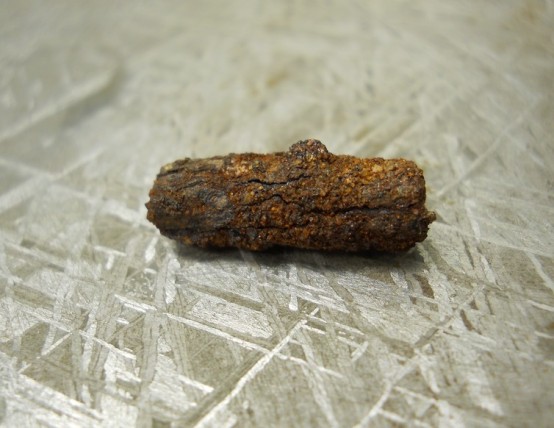 The earliest known ancient Egypt iron object: a meteorite iron bead from a prehistoric cemetery  Image courtesy: Diane Johnson/The Manchester Museum