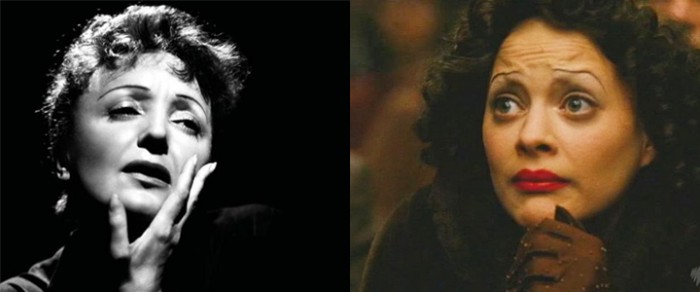 Marion Cotillard played Edith Piaf in LA VIE EN ROSE 