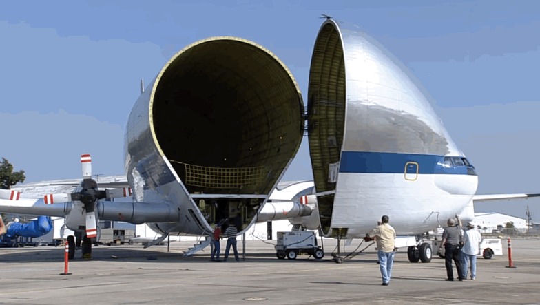 Meet 'Super Guppy' - NASA's incredible cargo carrier space shuttle engine diagram 